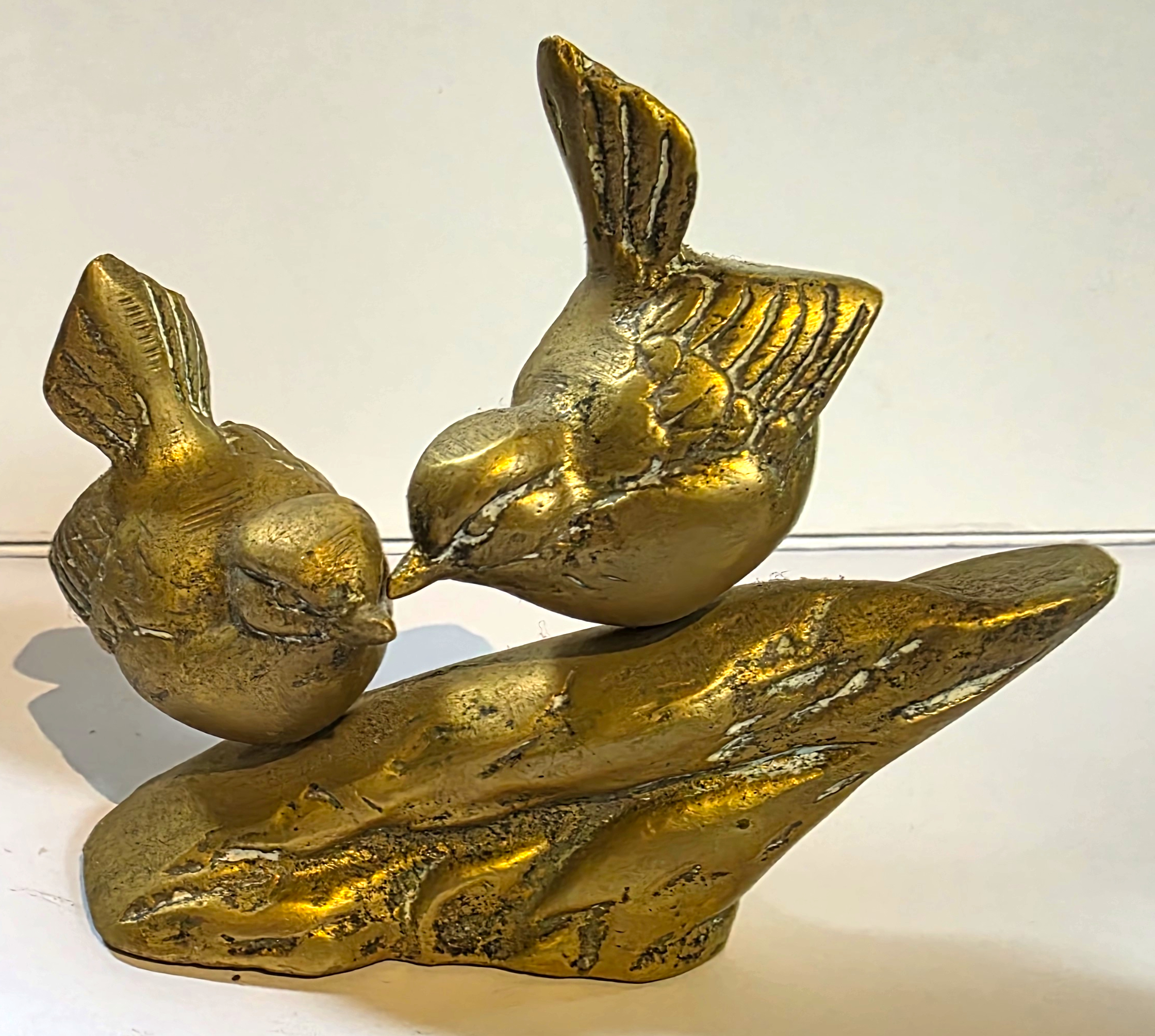 Two Birds on a Rock Tiller Pin (image for) Two Birds on a Rock Tiller Pin